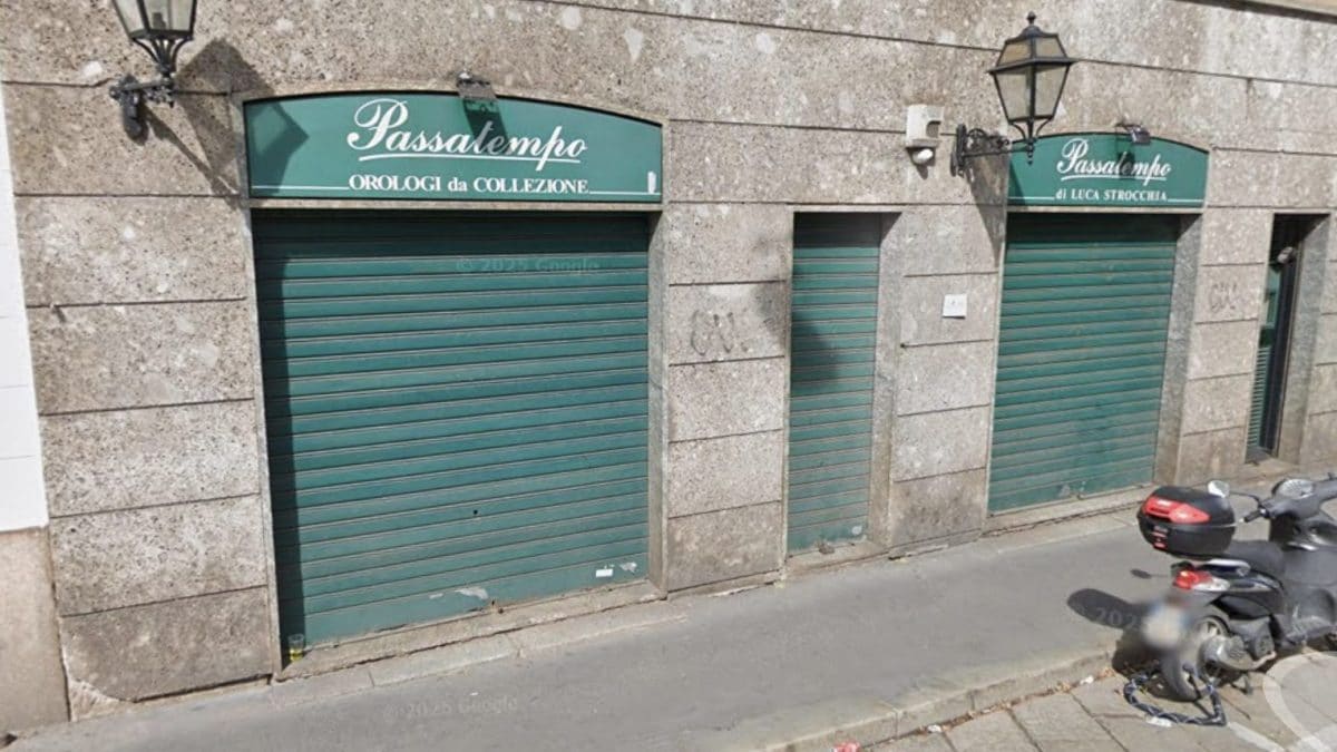 Gioielleria–orologeria Strocchia (foto Google Maps)