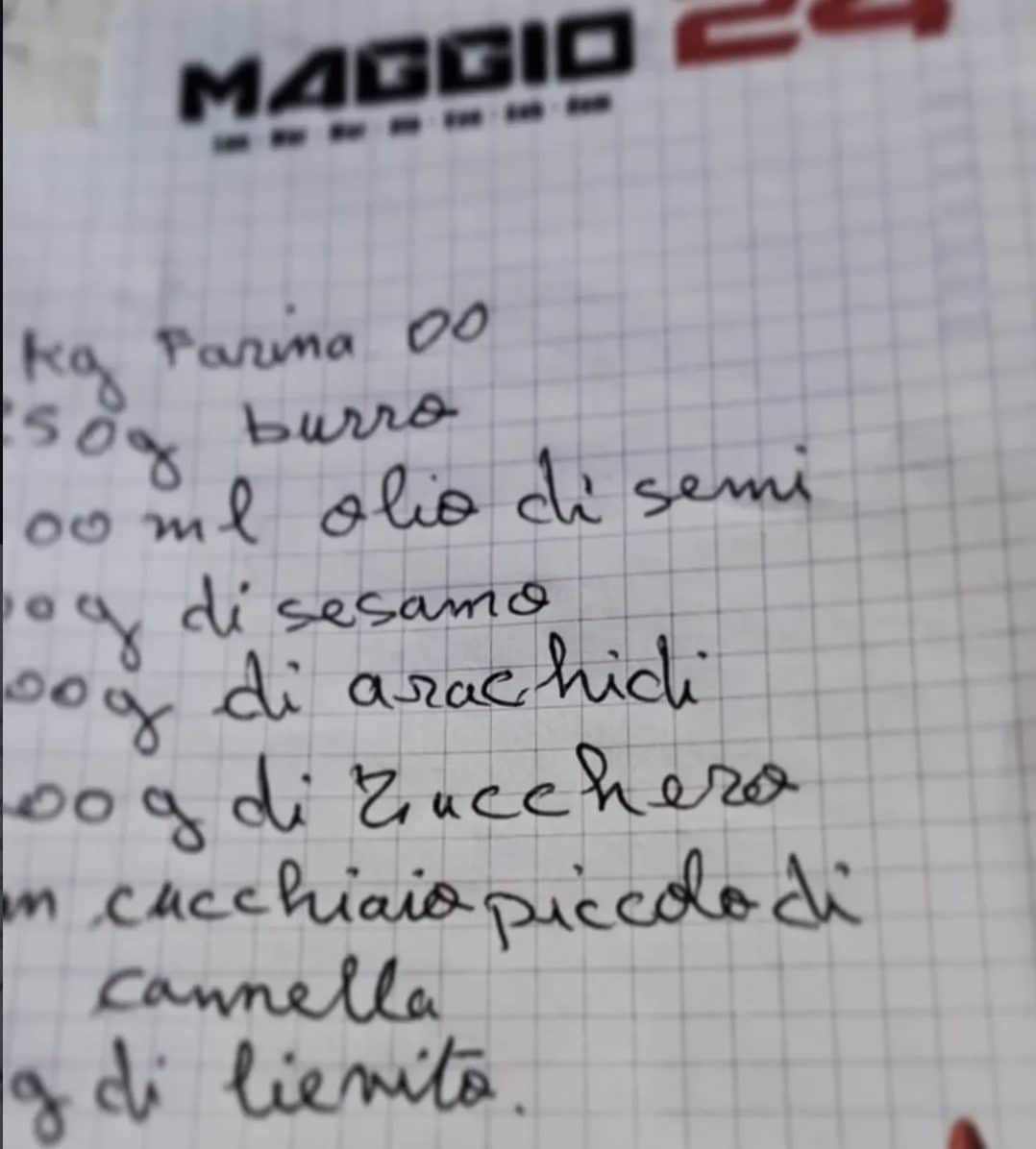 La ricetti dei biscotti di Amina Sailouhi