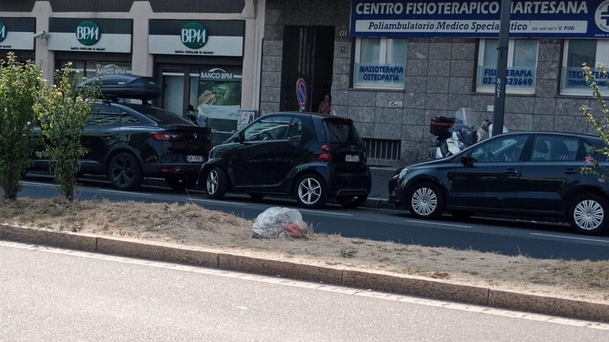 Tratto di viale Monza a Milano