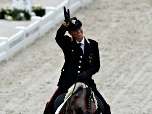 Valentina Truppa durante una gara