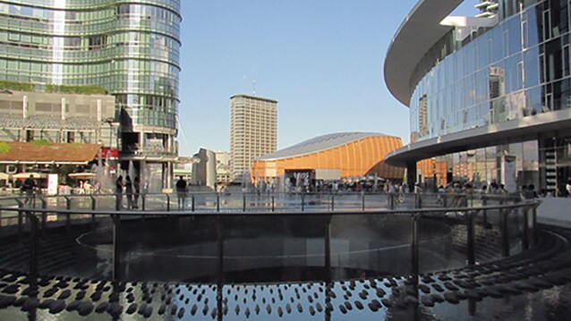 Piazza Gae Aulenti a Milano