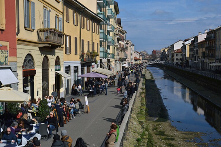 Aperitivo sui Navigli