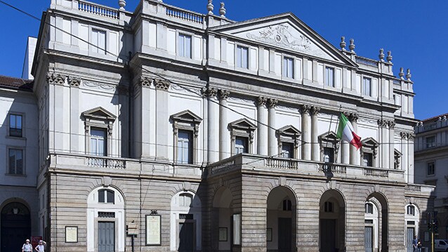 Esterno del Teatro alla Scala