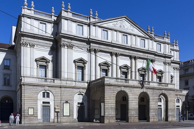 Esterno del Teatro alla Scala