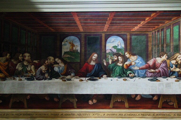 "Il Cenacolo" o "Ultima Cena" di Leonardo da Vinci