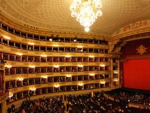 Interno del Teatro alla Scala di Milano