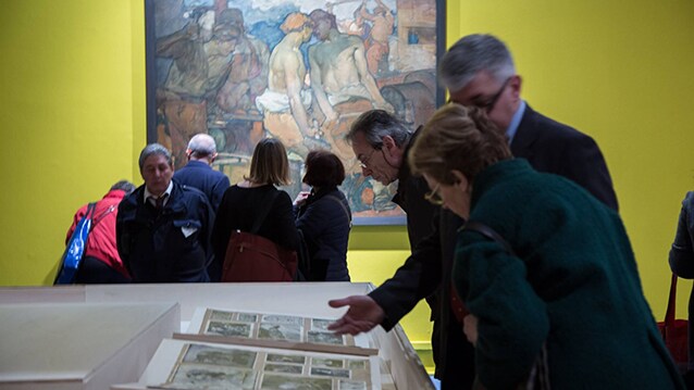 Mostra al Palazzo Reale di Milano (Facebook).