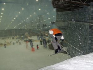 L’impianto indoor a Dubai (Getty images)