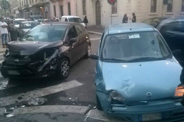 Incidente in via Lomazzo (Immagine di repertorio via Facebook)