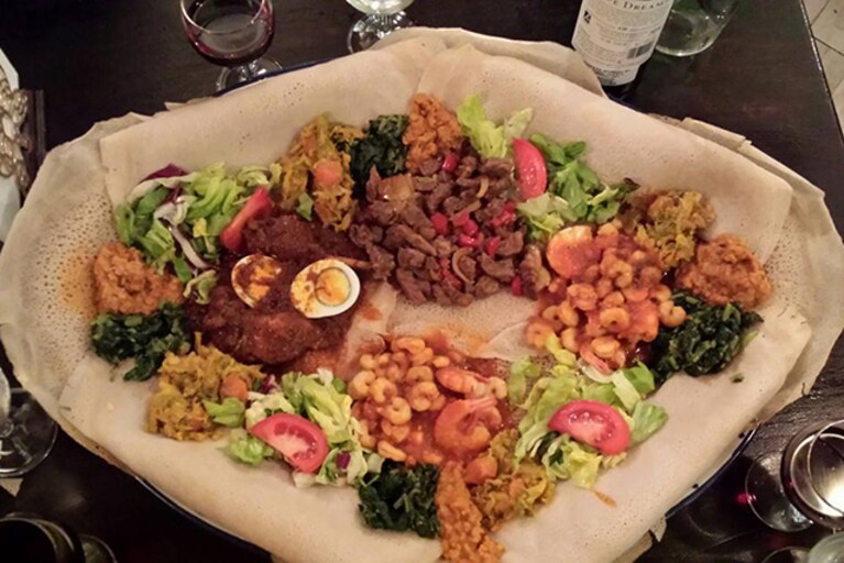 Piatto unico del ristorante Warsà di Milano (Facebook).