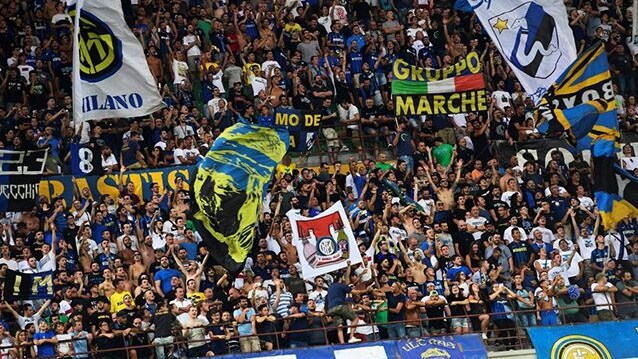 Ultras dell'Inter (Getty).