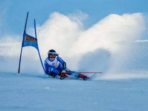 La campionessa olimpica bergamasca, Sofia Goggia