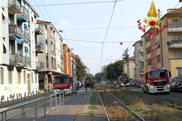 L’intervento dei vigili del fuoco (Foto Vv.ff)