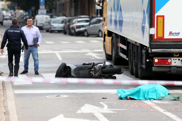 Il tragico incidente (LaPresse)