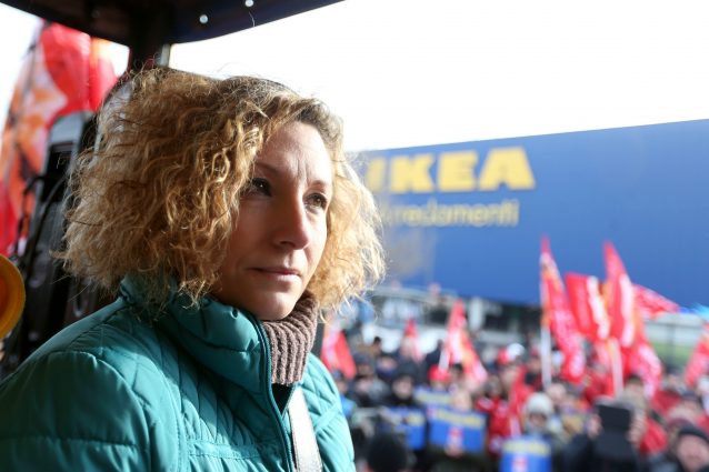 Marica Ricutti, la mamma licenziata da Ikea (LaPresse)