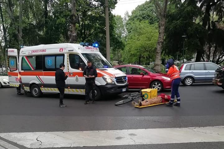 Il fattorino soccorso dal 118
