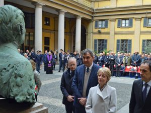 La cerimonia per i 47 anni dalla morte del commissario Luigi Calabresi