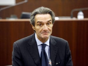 Il presidente della Lombardia, Attilio Fontana