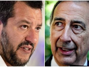 Matteo Salvini e Beppe Sala