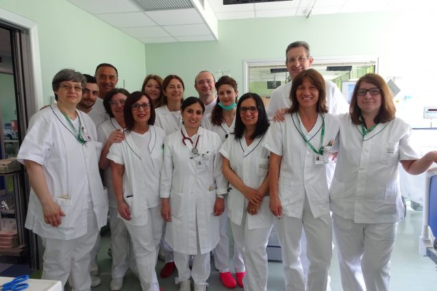 L’equipe della nefrologia dell’ospedale di Cremona