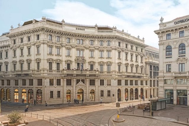 The Medelan, il nuovo palazzo del Credito italiano in piazza Cordusio (Foto da Genius loci architettura via Facebook)