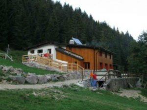 Il rifugio Alpe Corte