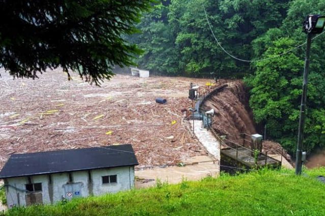 La diga di Premana (Foto: Lecco Notizie)