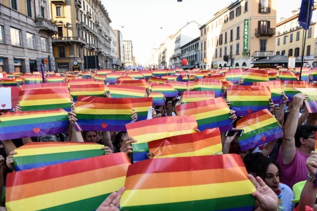 La parata del Milano Pride 2018