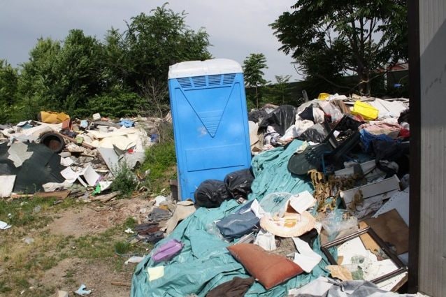 La discarica sequestrata a Cinisello Balsamo