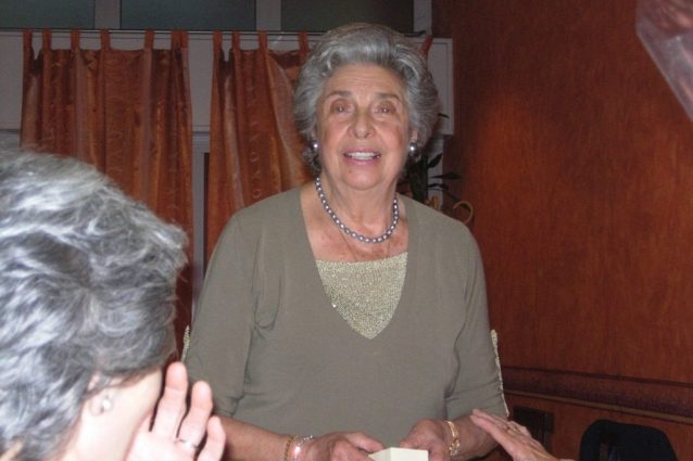 La partigiana Lena D’Ambrosio (Foto dalla pagina Facebook di Roberto Cenati)