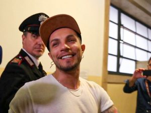 Marco Carta in tribunale