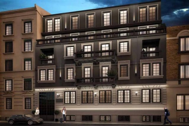 Il rendering del palazzo nero in via Farneti (Foto dalla pagina Facebook dell’assessore Massimo Scarinzi)