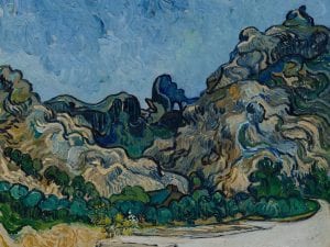 Vincent Van Gogh – Montagne a Saint Remy, 1889