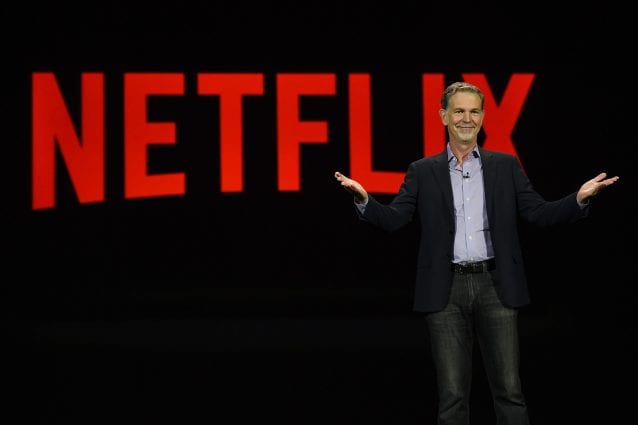 L’amministratore delegato di Netflix Reed Hastings