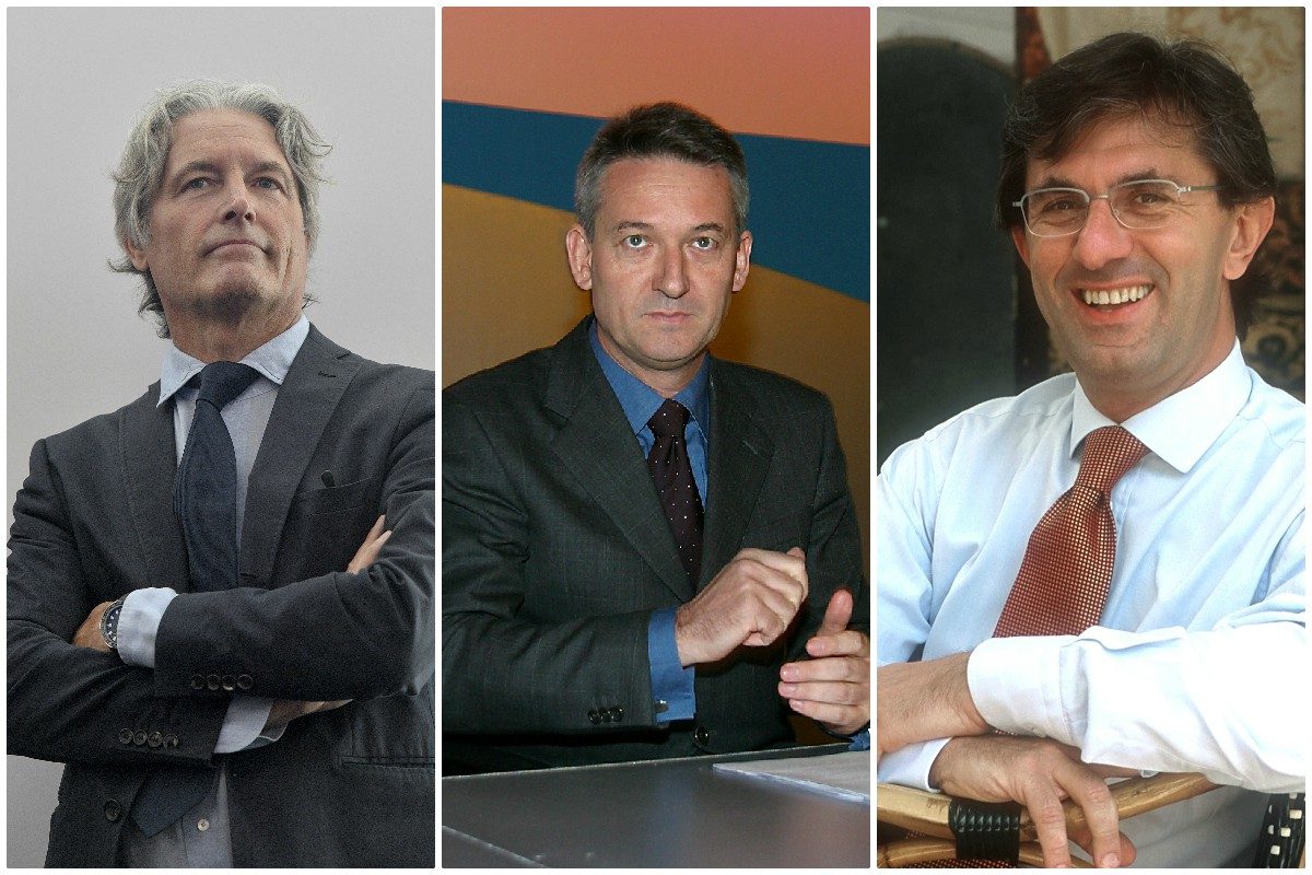Alberti Baldan, Tom Mockridge e Vincenzo Novari