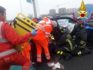 Incidente in Tangenziale a Milano