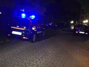 I carabinieri sul luogo dell’omicidio di Donato Carbone