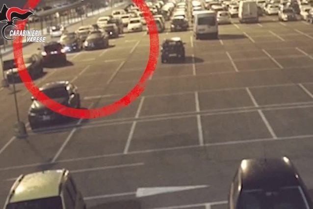 Il furto di una Range Rover