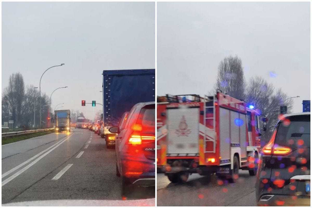 Milano, incidente stradale sulla sp 114 a Cusago: due feriti, code e ...