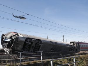Treno deragliato a Lodi