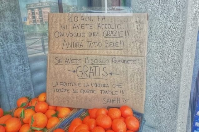 Il messaggio di Sameh