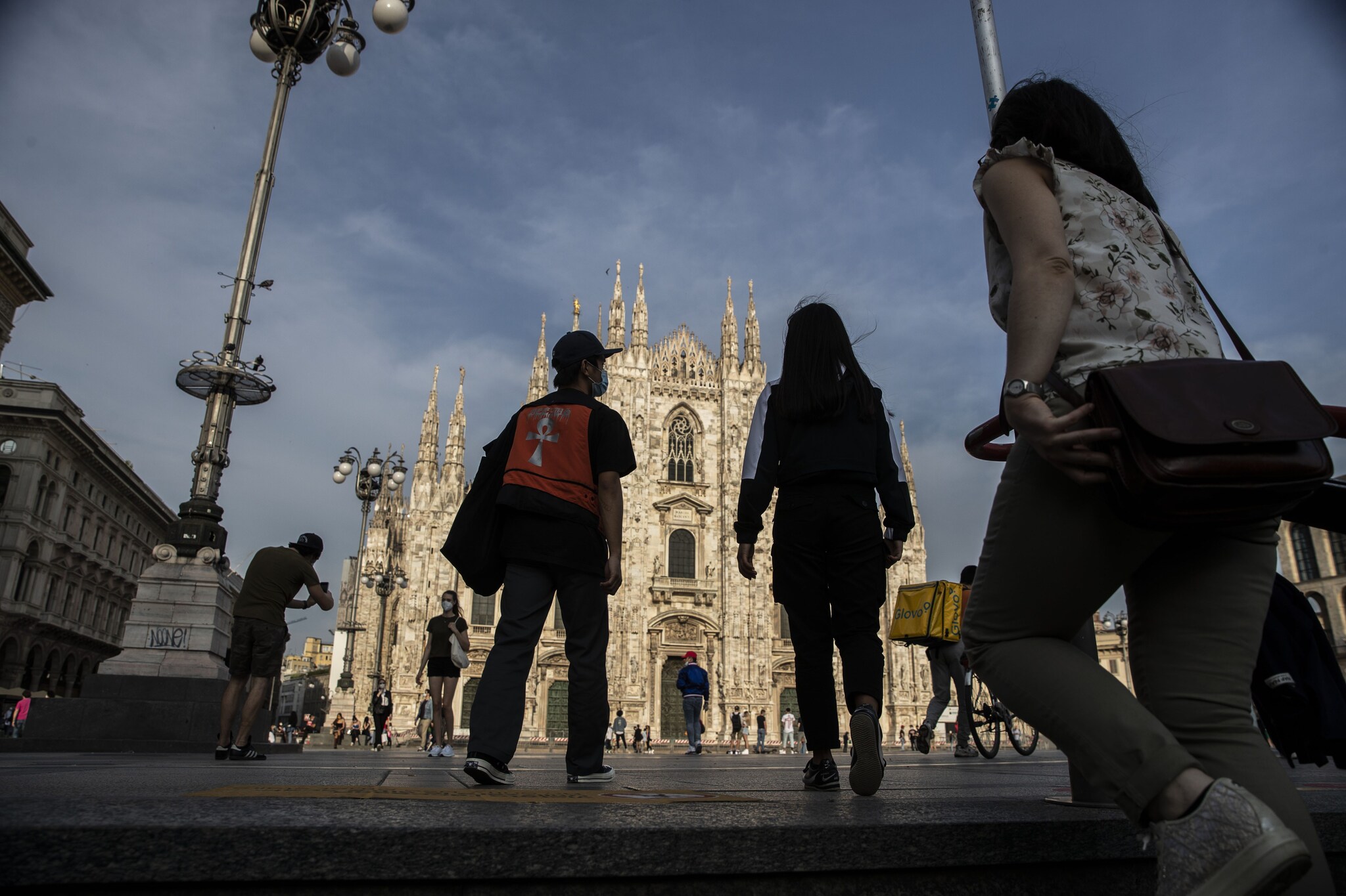 Milano nel primo giorno di aperture