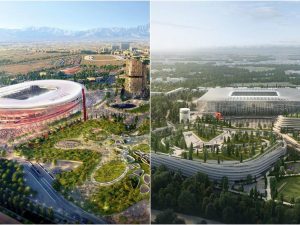 Gli ultimi progetti del nuovo stadio di San Siro, con il salvataggio di una parte del vecchio Meazza