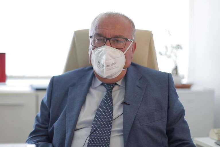 Maurizio Di Mauro, direttore generale dell'ospedale Cotugno di Napoli.