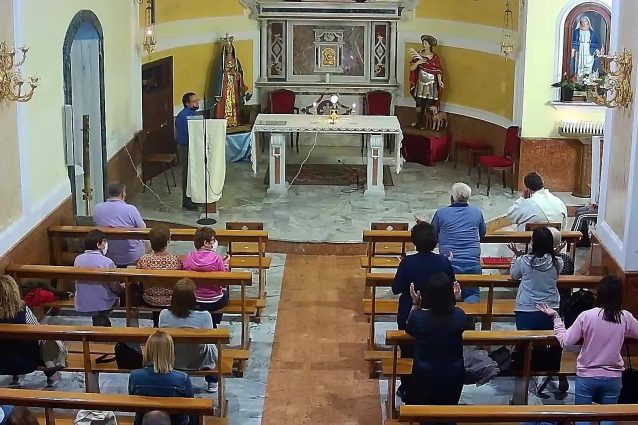 La parrocchia del Sacro Cuore di Gesù di Ercolano (da Facebook)
