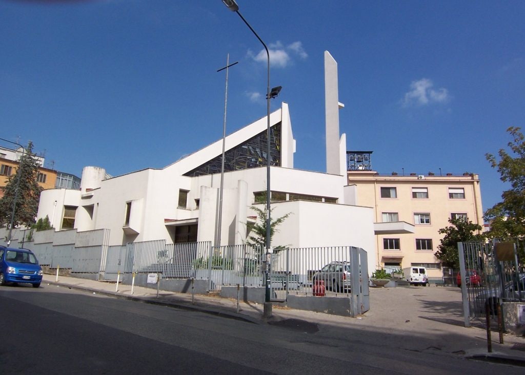 La Cappella Cangiani al Rione Alto.