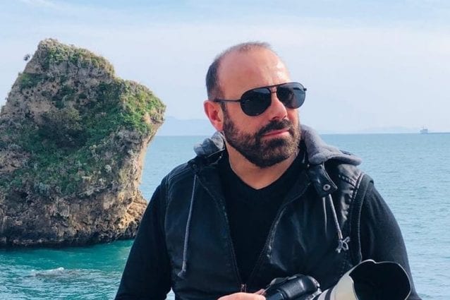 Il fotografo Leo Caso, scomparso nelle scorse ore dopo un improvviso malore.