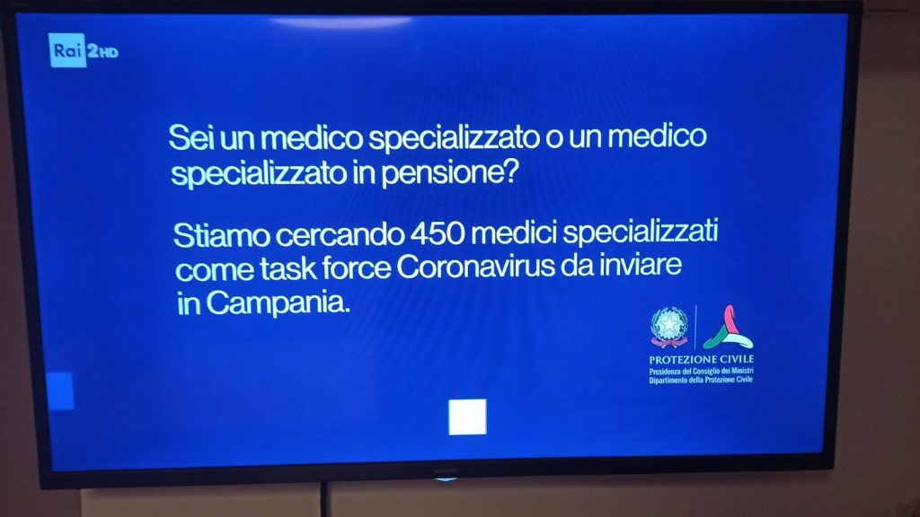L'annuncio del Governo sulle reti pubbliche nazionali.