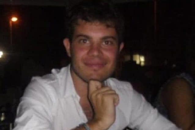 Giuseppe Mosca, 32 anni, la giovane vittima casertana del coronavirus.