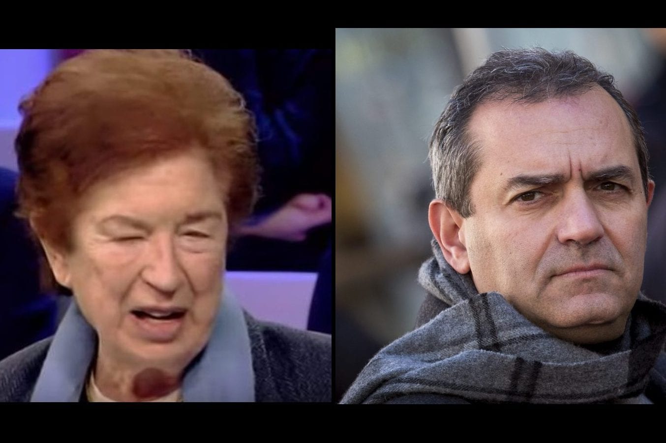 L’ex sindaco Rosa Russo Iervolino e il sindaco Luigi De Magistris